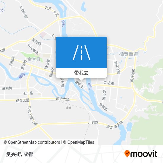复兴街地图