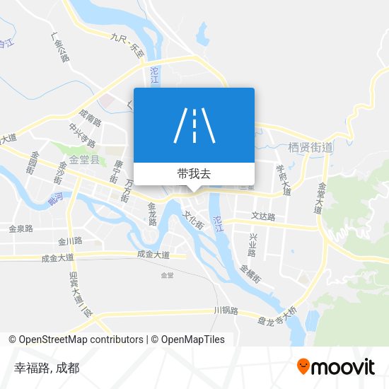 幸福路地图