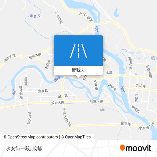 永安街一段地图
