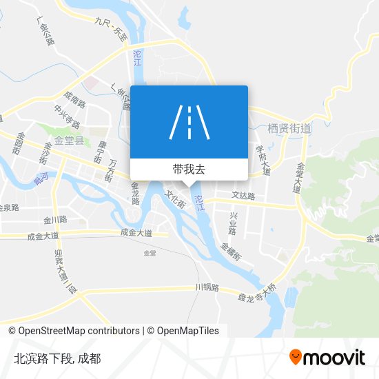 北滨路下段地图