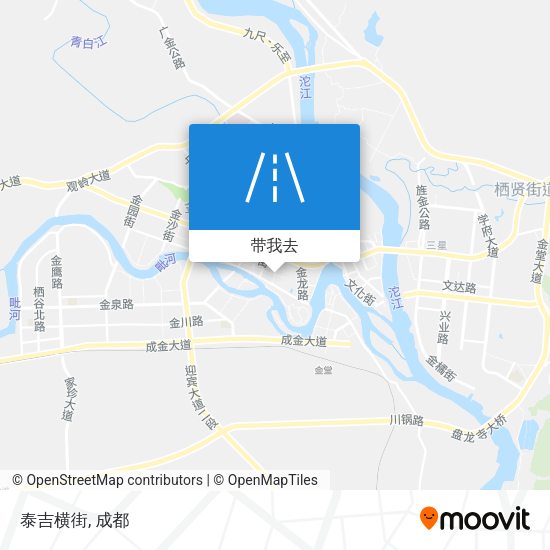 泰吉横街地图