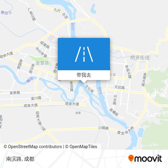 南滨路地图