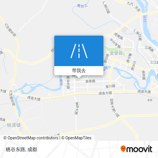 栖谷东路地图