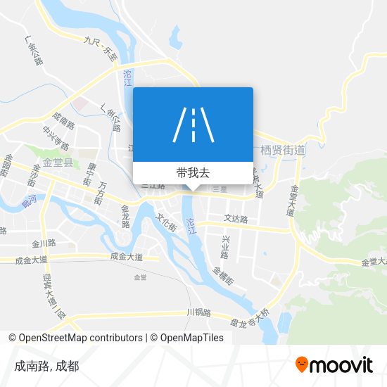 成南路地图