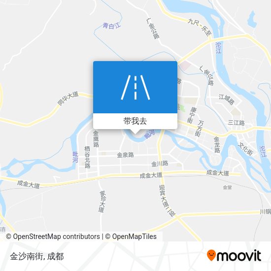 金沙南街地图