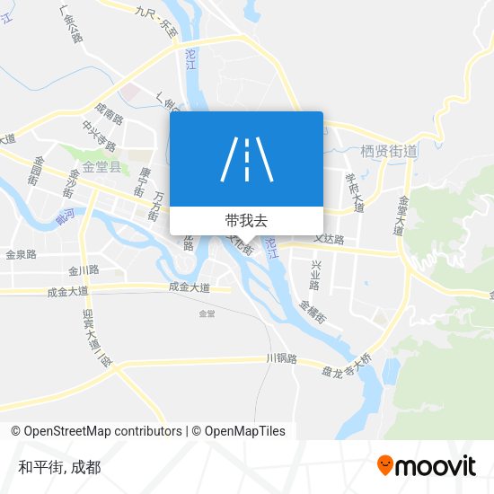 和平街地图