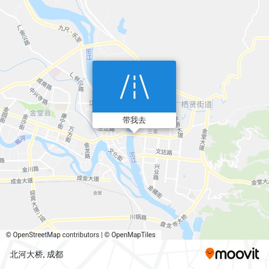 北河大桥地图