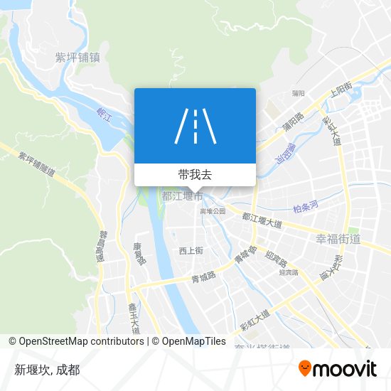 新堰坎地图