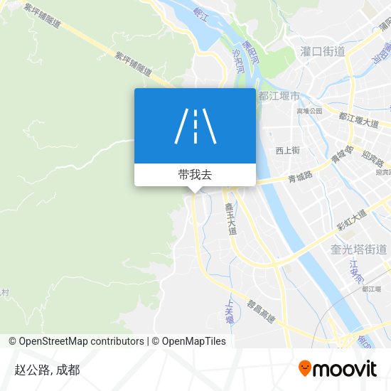 赵公路地图