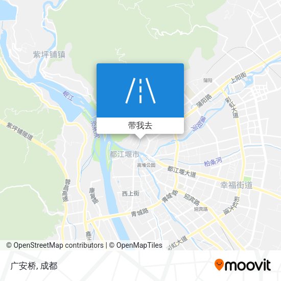 广安桥地图