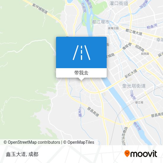 鑫玉大道地图