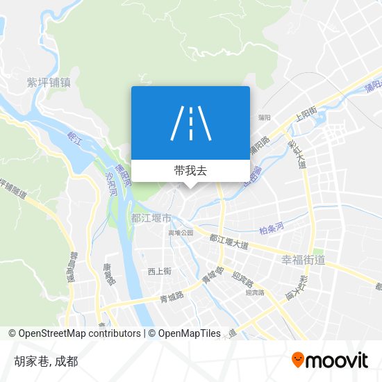 胡家巷地图