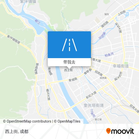 西上街地图