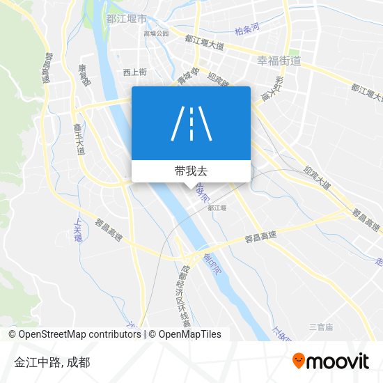 金江中路地图