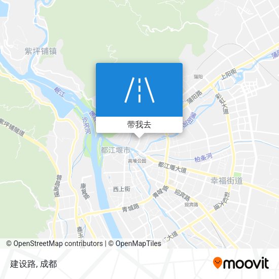 建设路地图