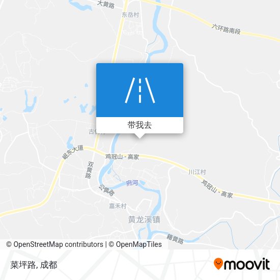 菜坪路地图