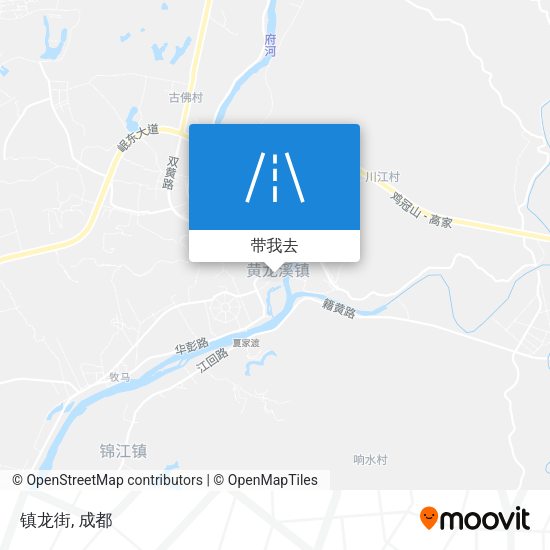 镇龙街地图