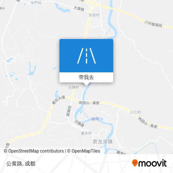 公黄路地图