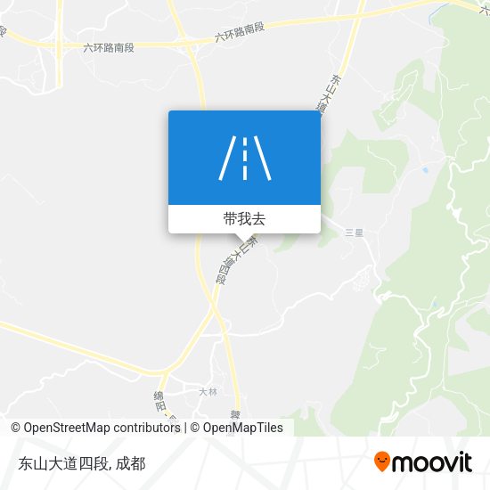 东山大道四段地图