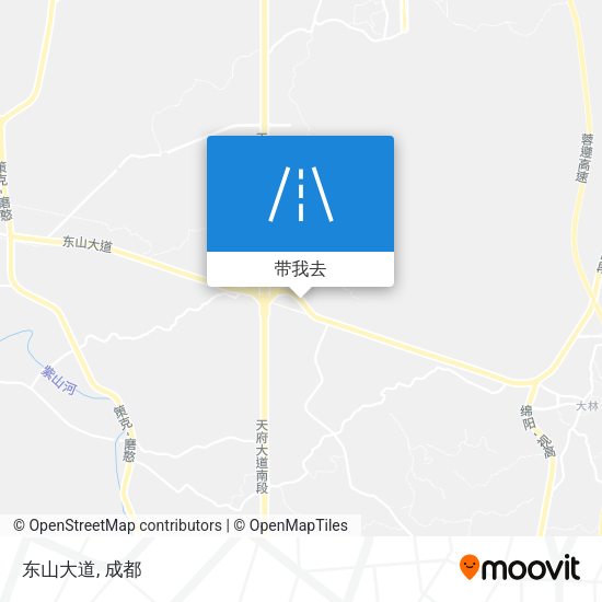 东山大道地图