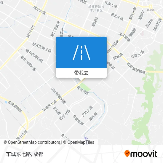 车城东七路地图