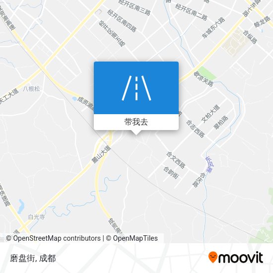 磨盘街地图