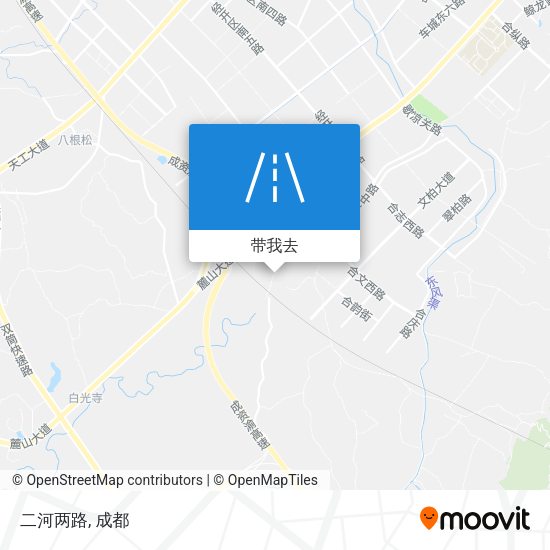 二河两路地图