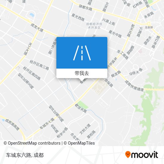 车城东六路地图