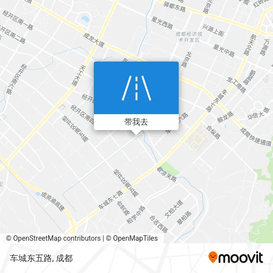 车城东五路地图