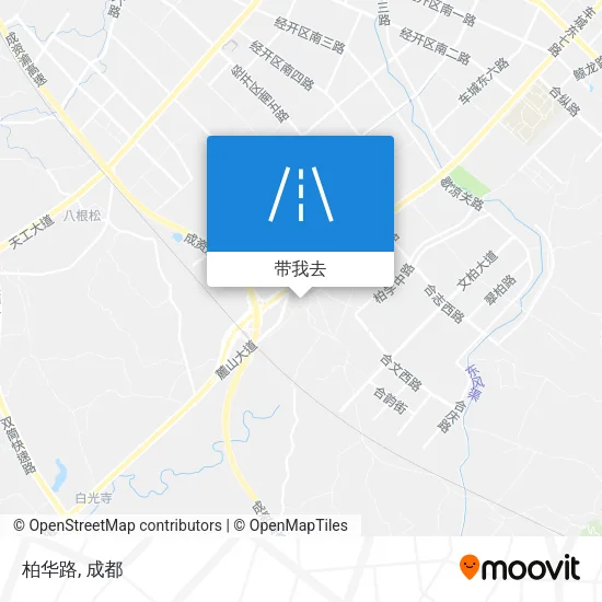 柏华路地图