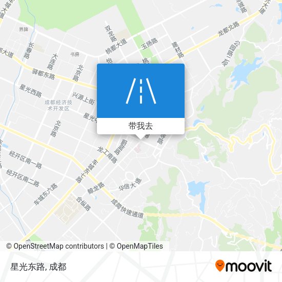 星光东路地图