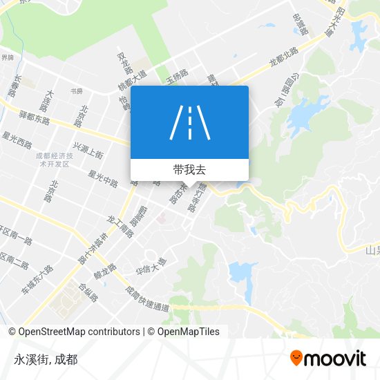 永溪街地图