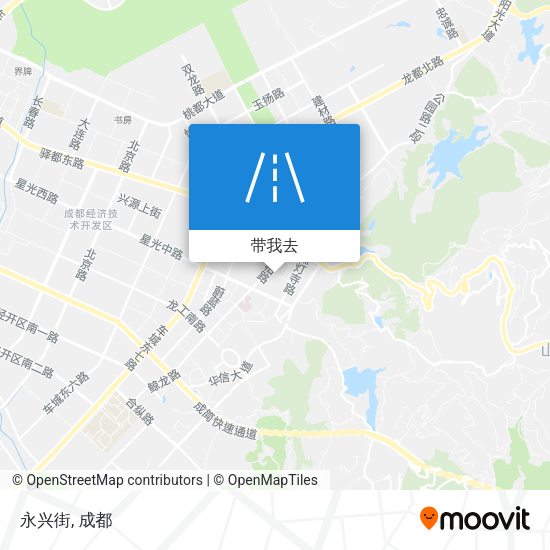 永兴街地图