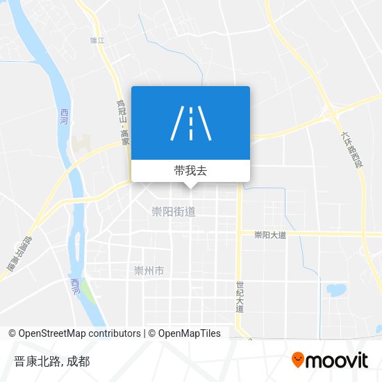 晋康北路地图