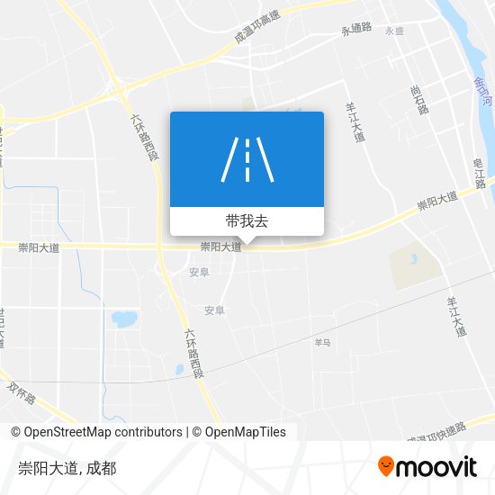 崇阳大道地图