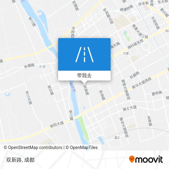 双新路地图