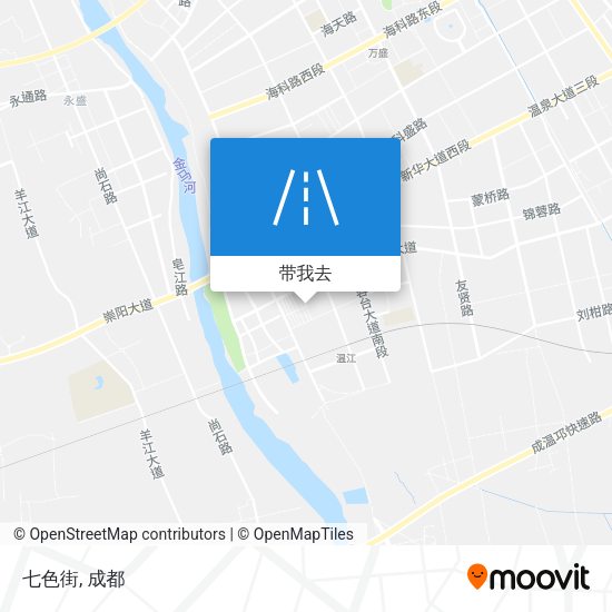 七色街地图