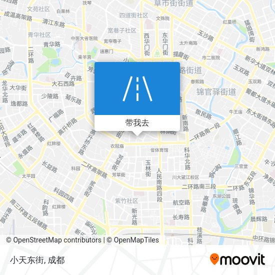 小天东街地图