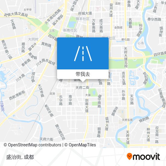 盛治街地图