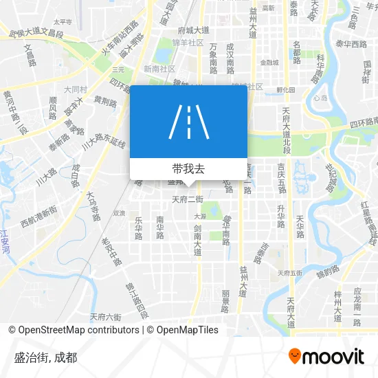盛治街地图