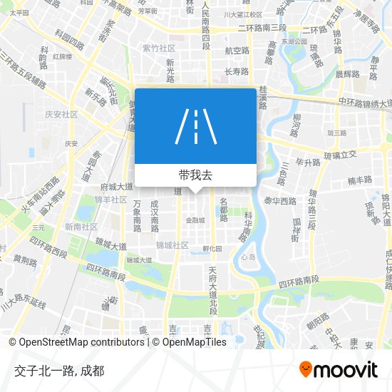 交子北一路地图