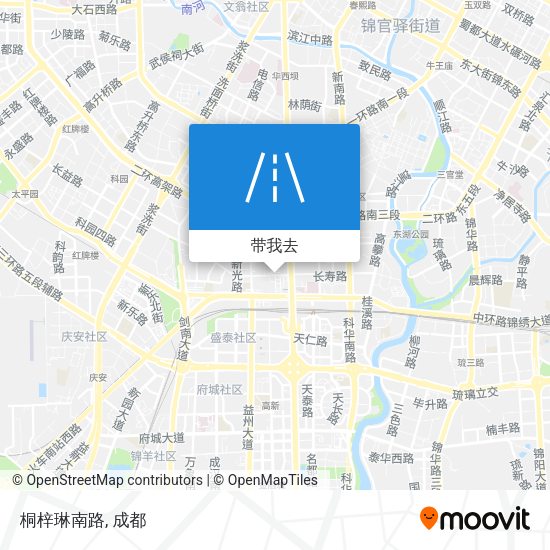 桐梓琳南路地图