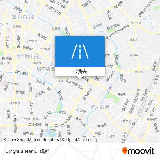 Jinghua Nanlu地图