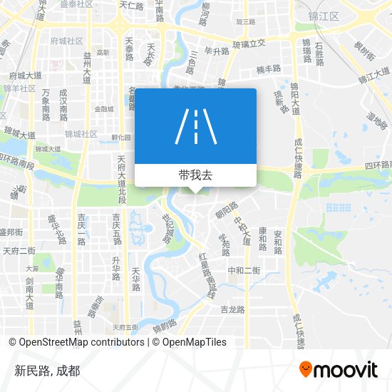 新民路地图