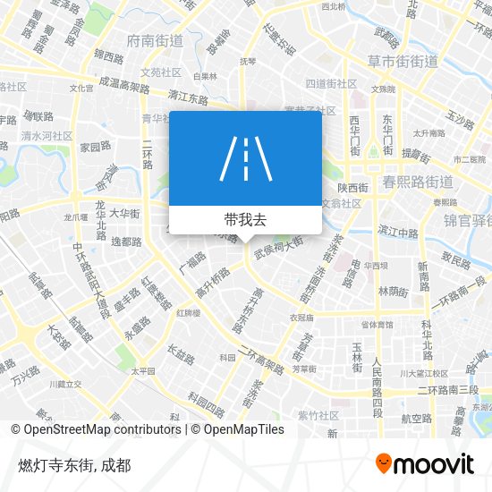 燃灯寺东街地图