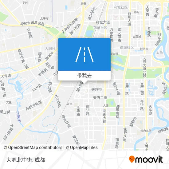 大源北中街地图