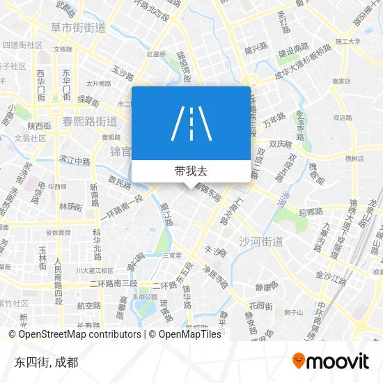 东四街地图