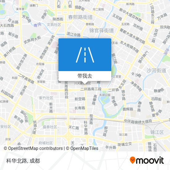 科华北路地图