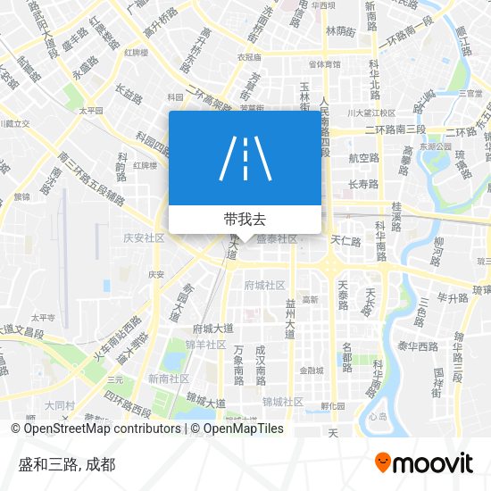 盛和三路地图