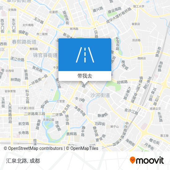 汇泉北路地图